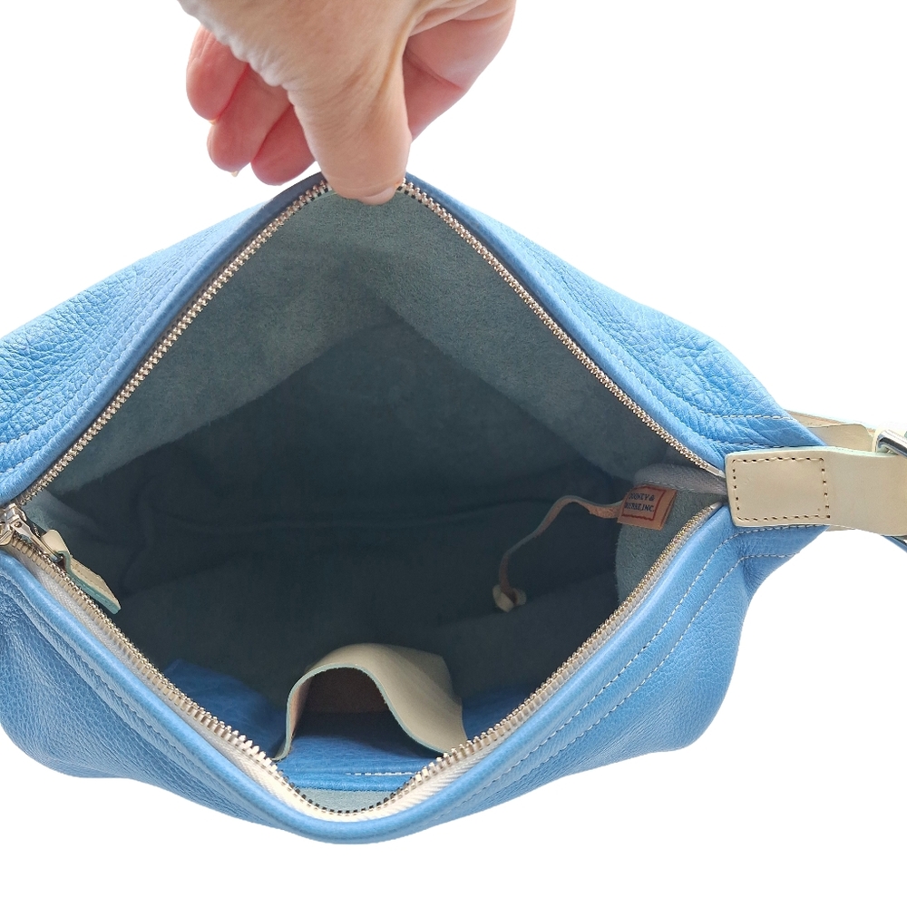 Dooney & Bourke Pebbled Leather Hobo Bag - Picture 8 of 12